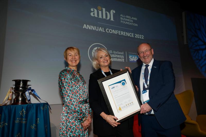 Limerick-based data firm stores up prestigious business award