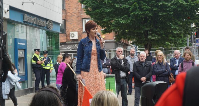 Limerick people take to the streets on cost of living crisis