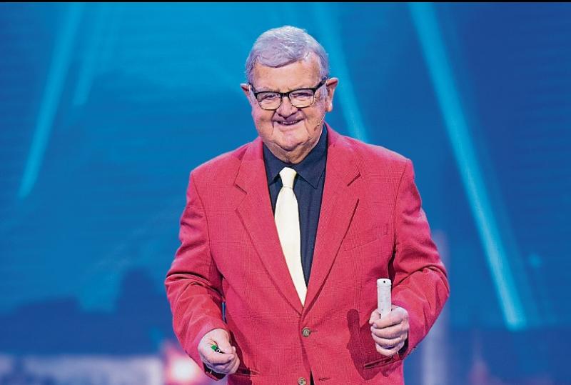 Sadness in Limerick as The Great Padini departs for the great theatre in the sky 