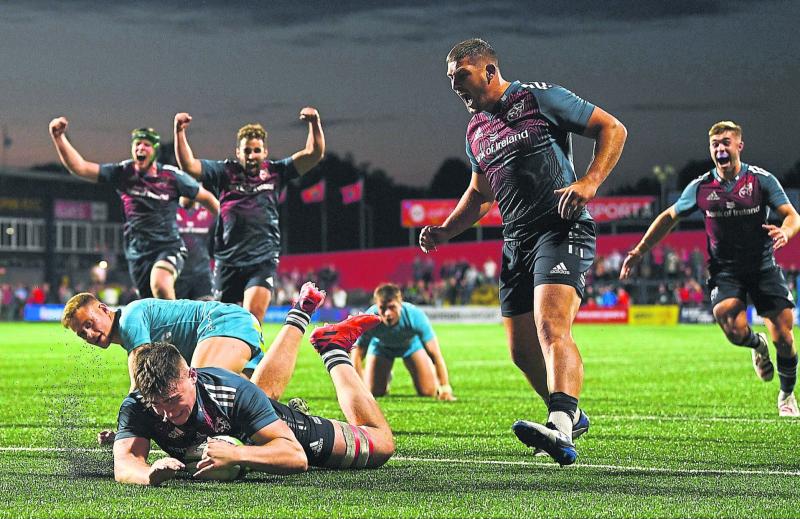 Munster Rugby coach Graham Rowntree: '18-year-old Ruadhan Quinn's grown week by week'