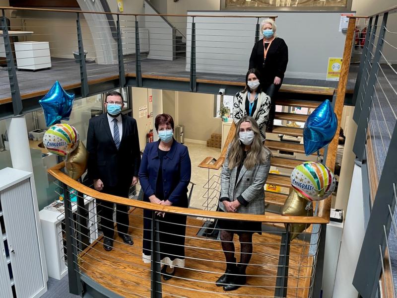 Limerick-based public health staff receive Excellence Award for their efforts during pandemic