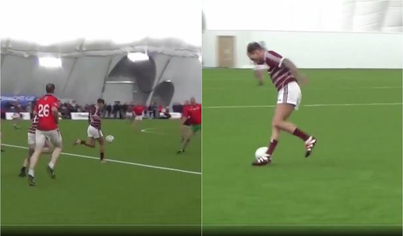 WATCH:  Ciaran McDonald rolls back the years in charity match performance