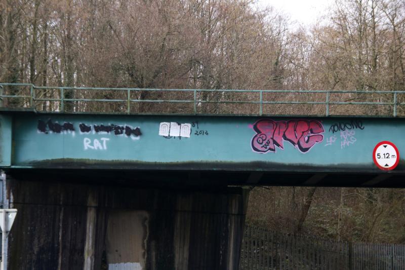 Cost of removing graffiti from railway bridge in Limerick almost doubles