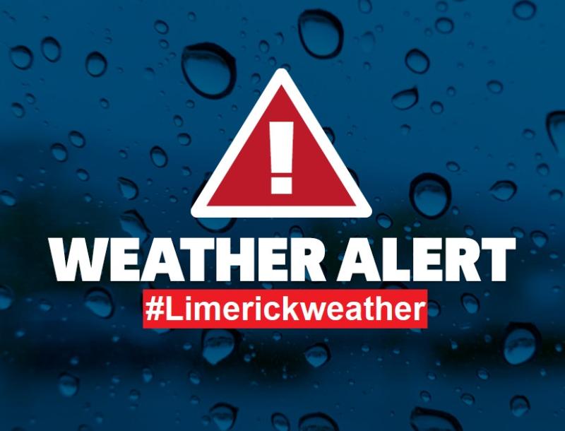 Met Éireann issues status yellow weather alert for Limerick