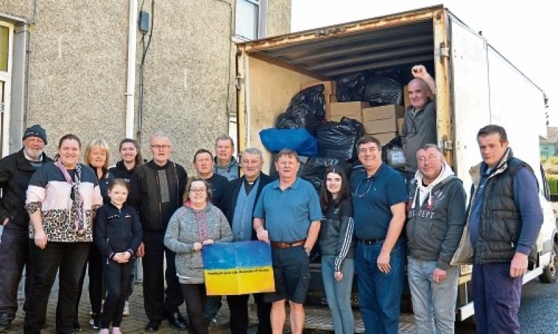 Limerick town unites to donate care packages for Ukrainian refugees
