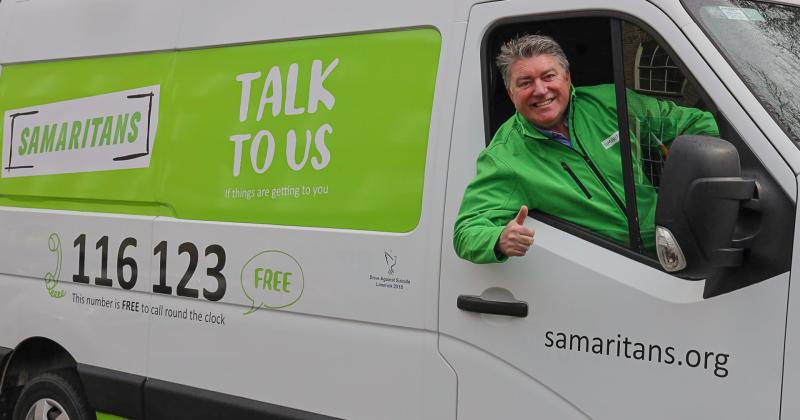Samaritans in Limerick get well known new supporter