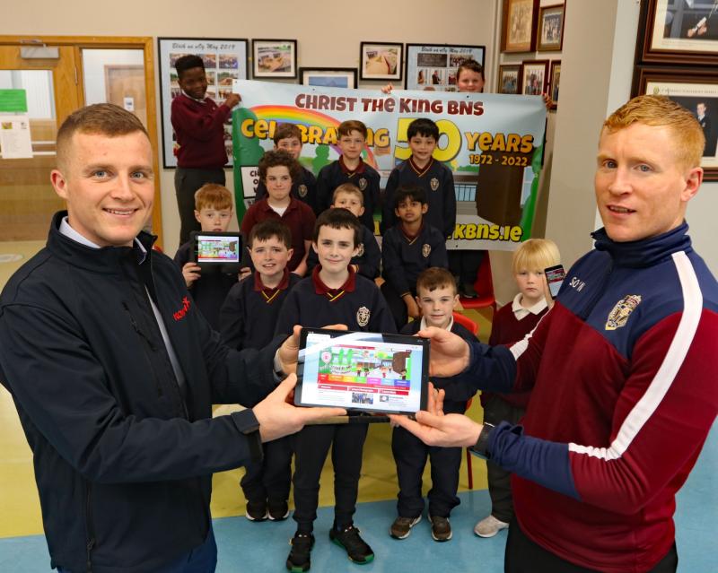 All Star Limerick hurler helps launch new school website