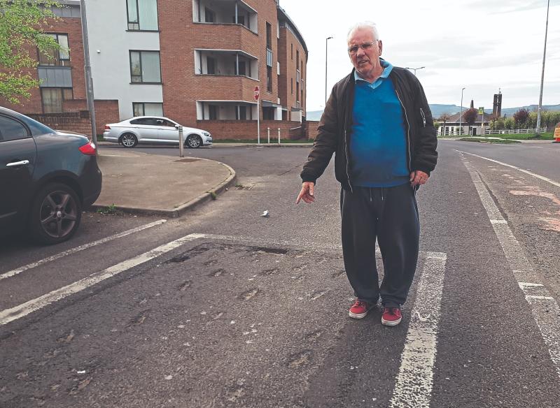 Father wants to see speed ramps in Limerick estate re-erected