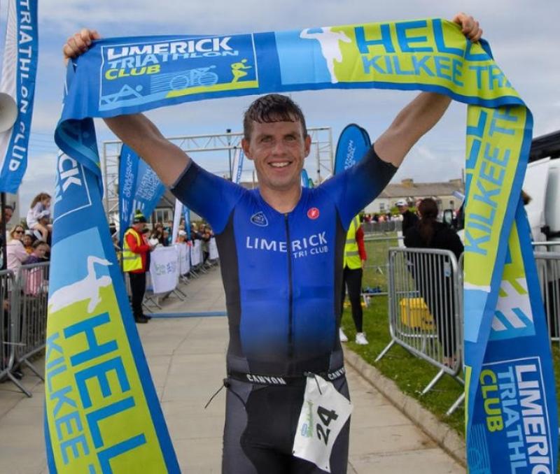 Victory for Limerick's Ronan Costelloe in the 'Hell of the West' triathlon in Kilkee
