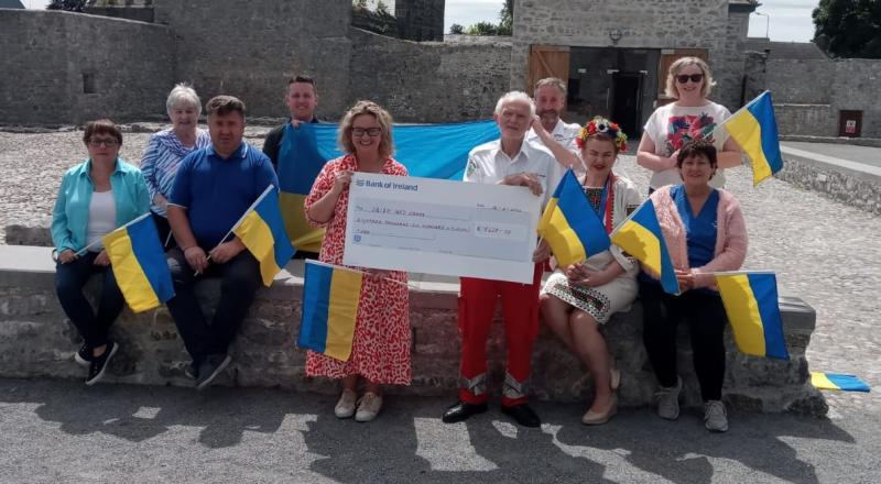 Limerick town raises more than €18k by singing for Ukraine