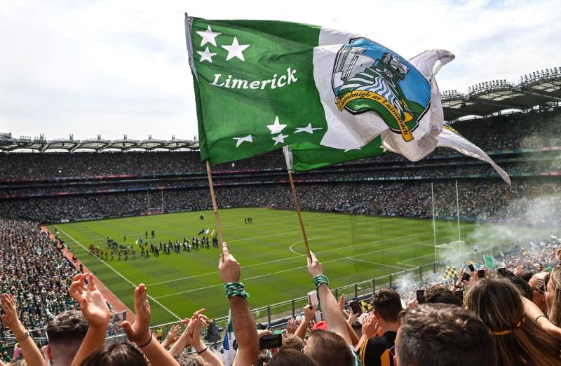 Limerick GAA official 3-in-a-row commemorative 22-L-Liam Number Plate Sign goes on sale