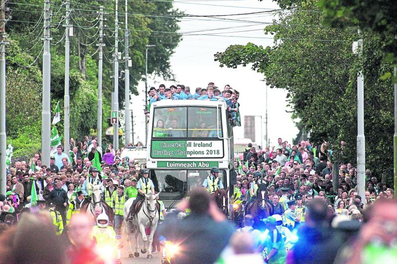 Further details of victorious Limerick hurlers' homecoming revealed