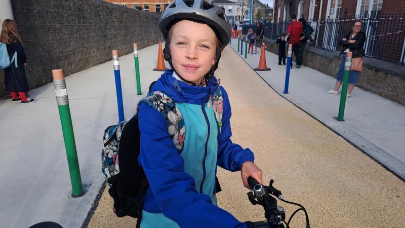 Limerick students and parents welcome county's first school street