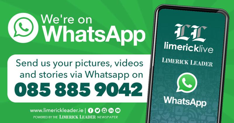Limerick Live - We're on WhatsApp! Send us your stories.