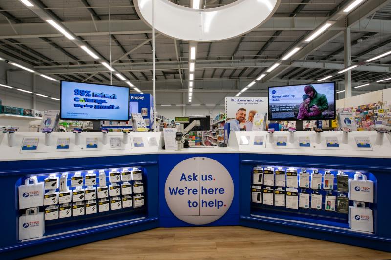 Tesco Ireland opens new Mobile Phone shop at Limerick store