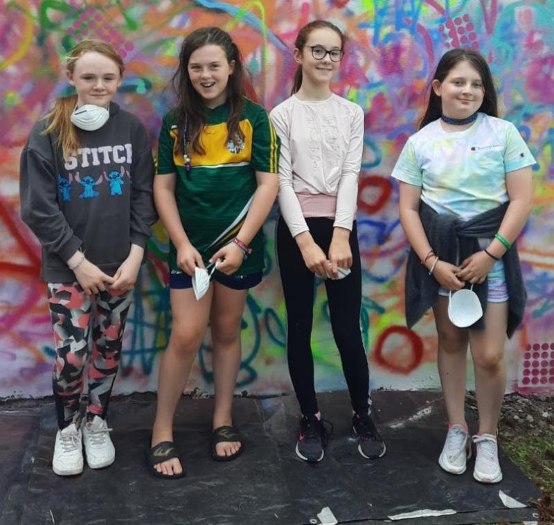Local Limerick children get creative for GAA mural project