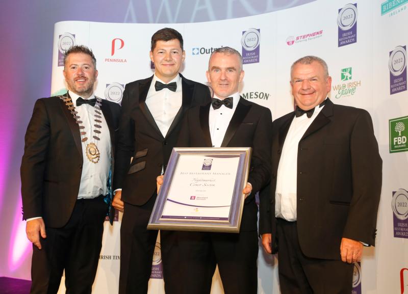 County Limerick man earns title of &lsquo;restaurant boss of the year&rsquo;