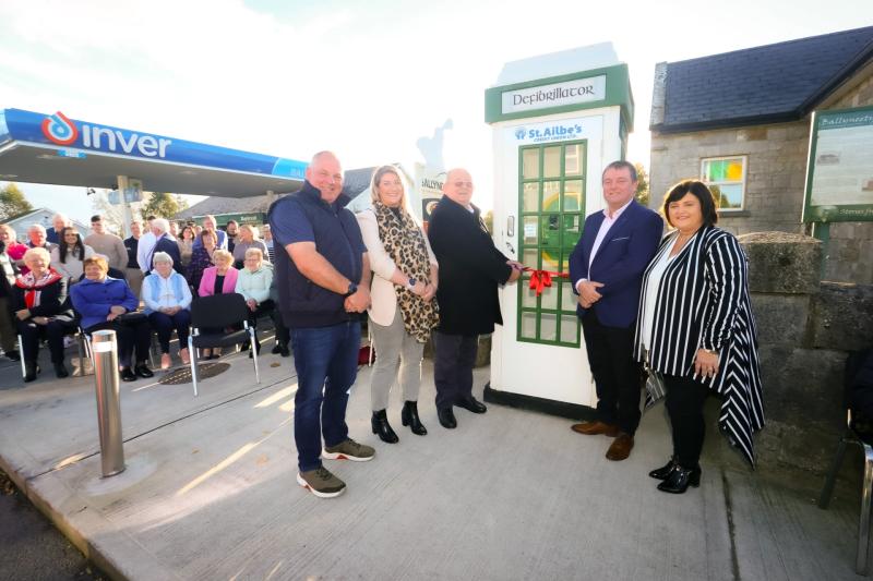 New 'life-saving' defibrillator installed in the heart of Limerick village