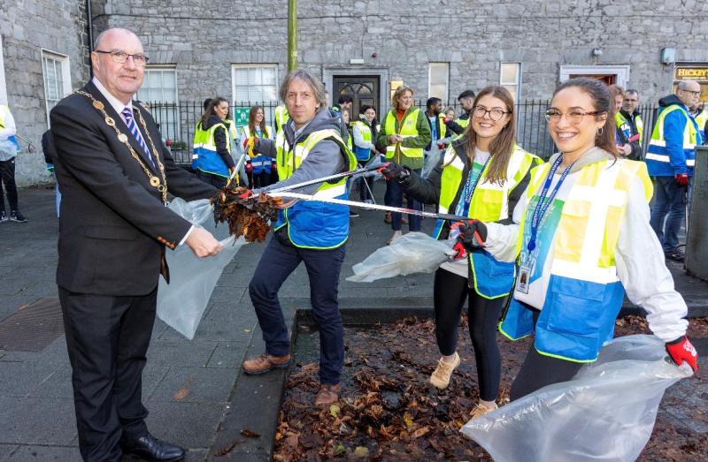 Regeneron staff spend week supporting communities across Limerick