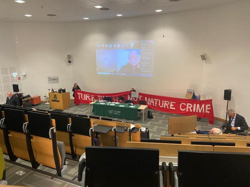 Protestors interrupt meeting of Limerick City and County Council 