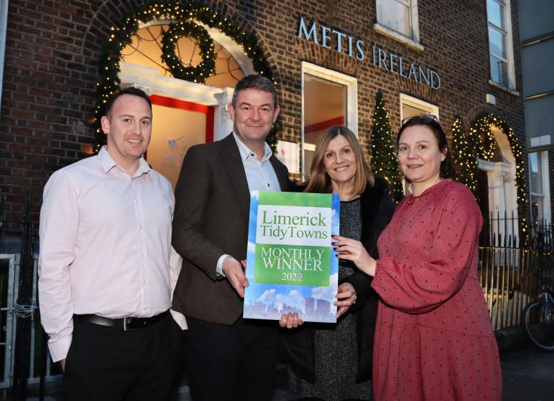 Limerick neighbours honoured with monthly Tidy Towns award