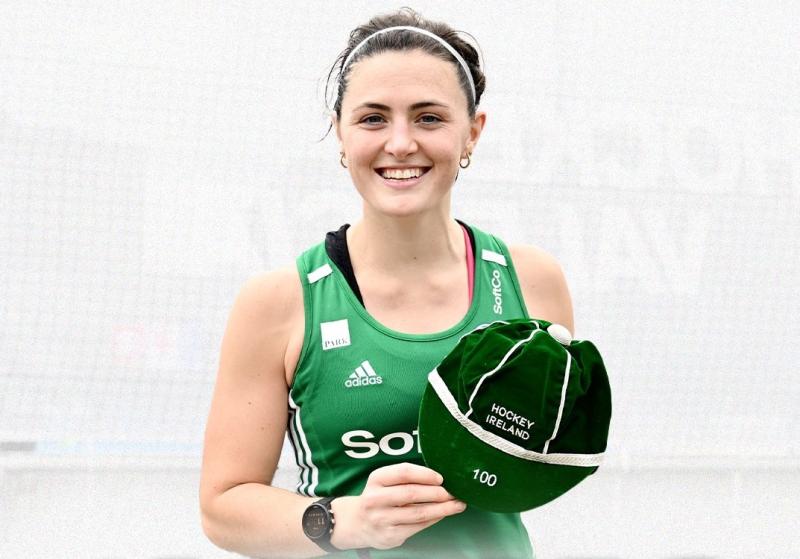 Limerick hockey star Roisin Upton wins 100th international cap