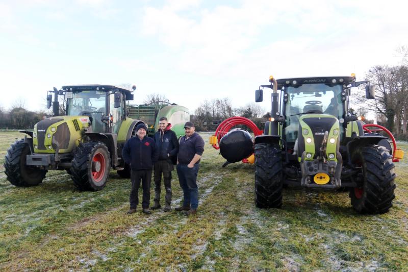 Limerick farmer wrapping bales not gifts this Christmas