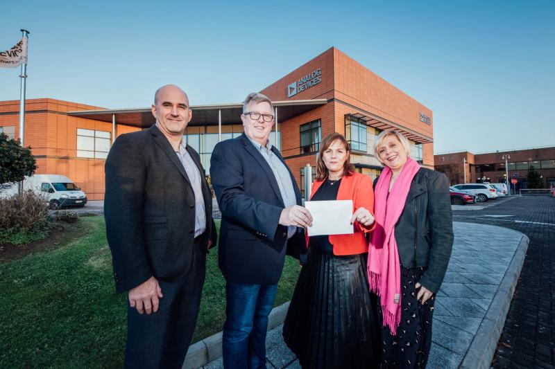 Analog Devices International donate thousands to Limerick charities