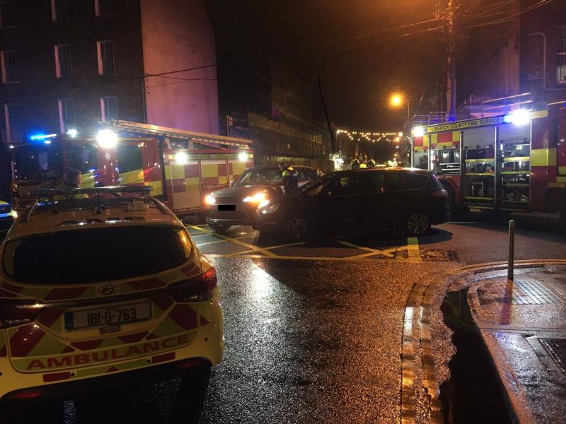 Emergency services deployed to scene of Limerick road collision Limerick Live