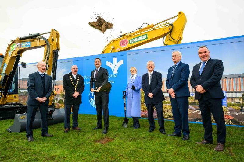 Taoiseach turns sod on new state-of-the-art private hospital in Limerick 