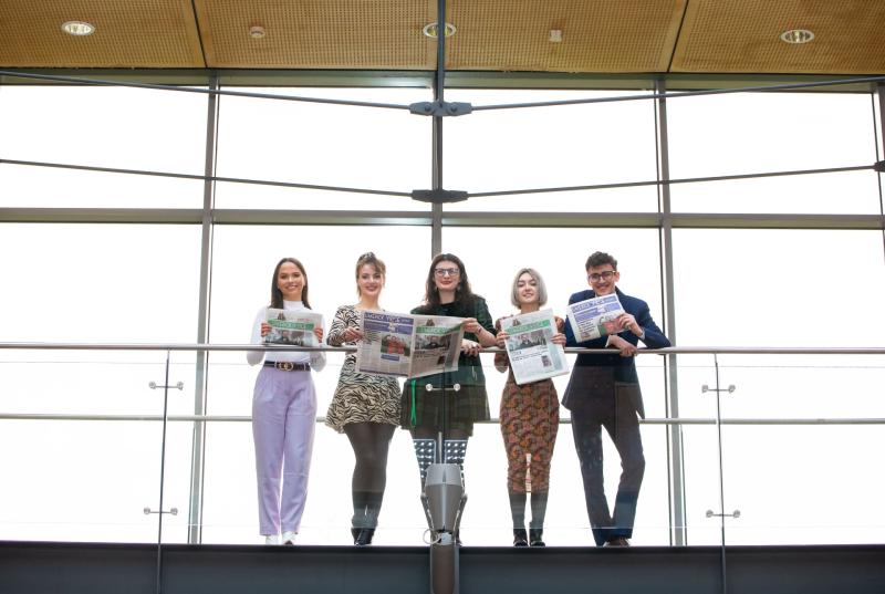 Limerick students return with the publication of  their award-winning newspaper