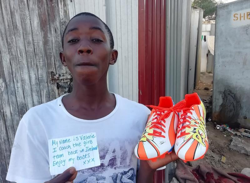 Walk 'in my shoes' - Limerick children donate their shoes poor countries 