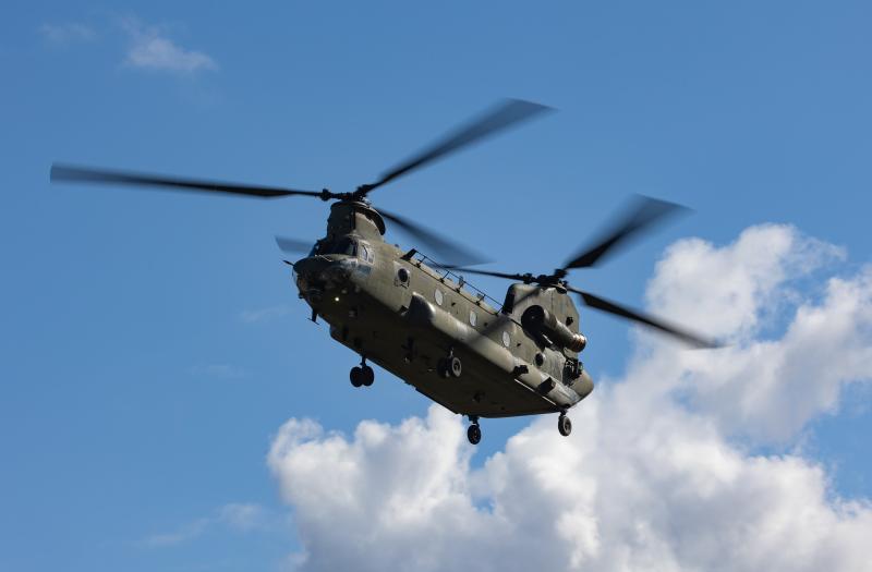 It's a bird! It's a plane! It's US Army helicopters over Limerick ahead of President Biden's visit