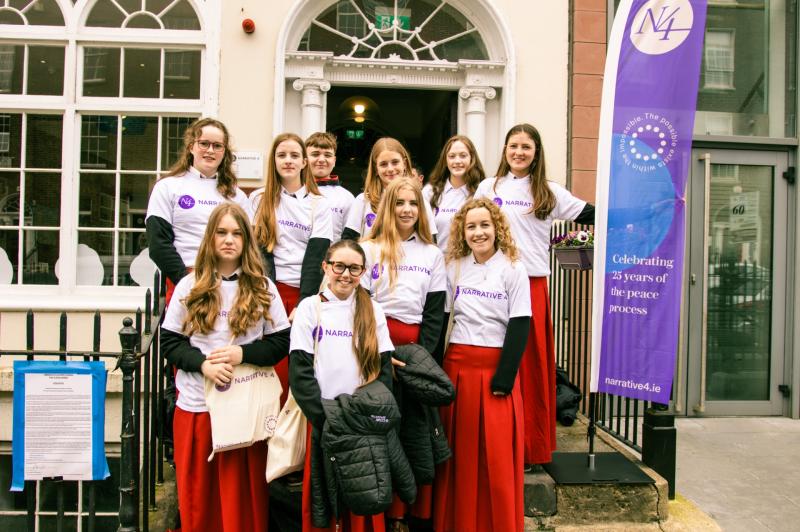 Limerick students commemorate 25th anniversary of 'momentous' Good Friday Agreement 