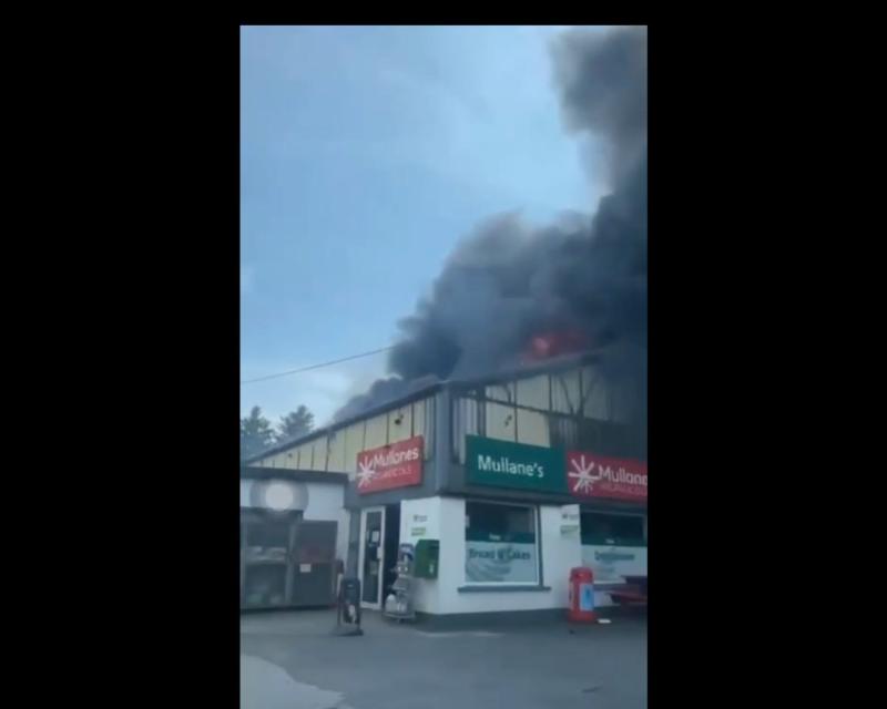 Investigations underway following large fire at Limerick petrol station 