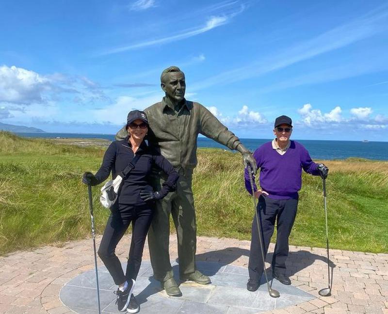 Hollywood A-listers tee it up in Limerick during short visit to 'Emerald Isle'