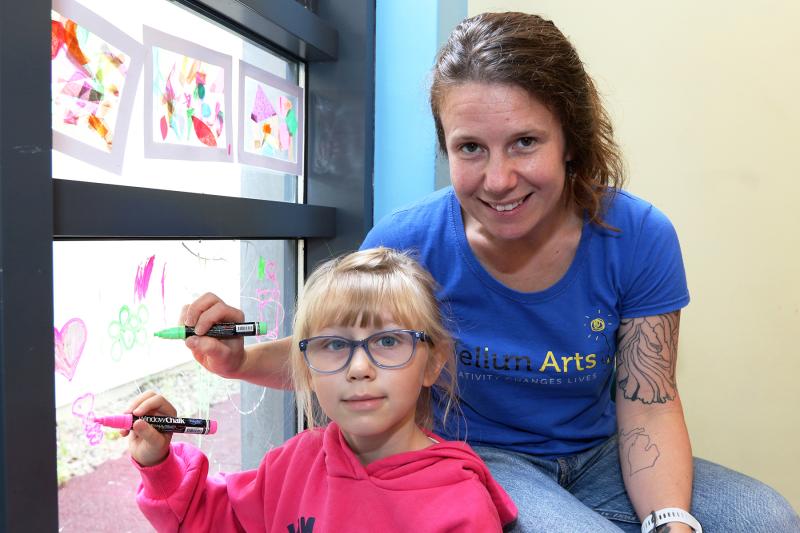 New ‘colourful and fun’ mural unveiled in Limerick hospital 