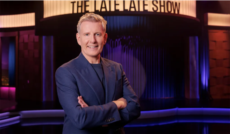 Who are the guests on tonight's RTE Late Late Show Valentine's Special? 