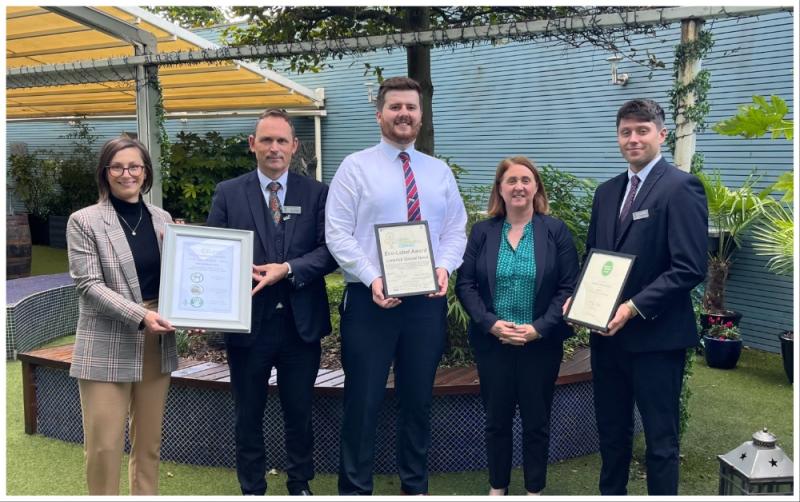 Limerick hotel awarded for checking in birds and bees alongside guests