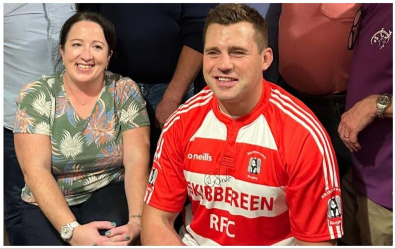 Former Irish and Munster rugby star embraces local club colors 