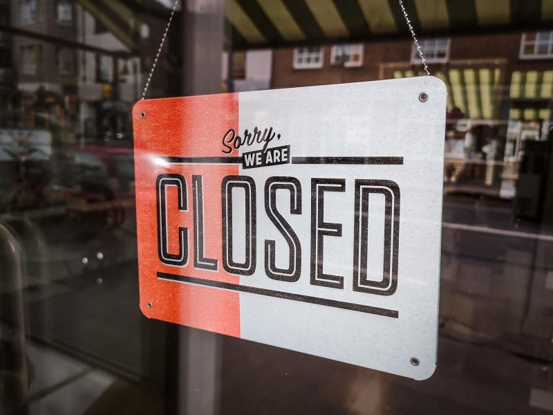 Closure Orders served on two food premises due to public health concerns