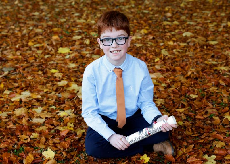 Nine-year-old boy from Limerick awarded for saving family in collision