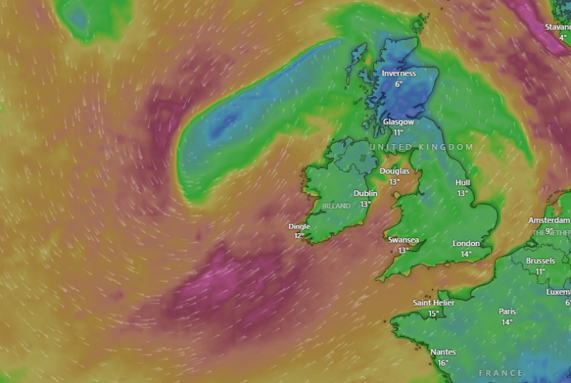 Met Eireann spots more strong winds on way to Ireland in wake of Storm