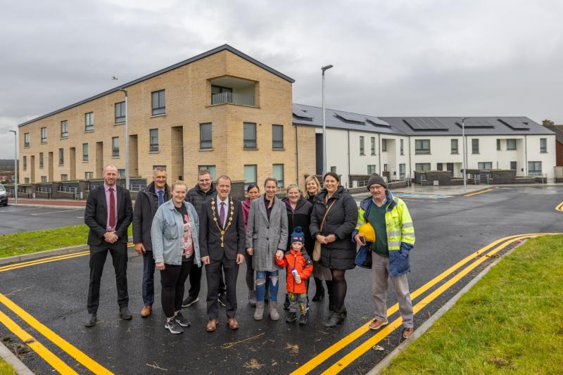 Residents of Limerick estate 'delighted' as they are handed keys to newly-built homes