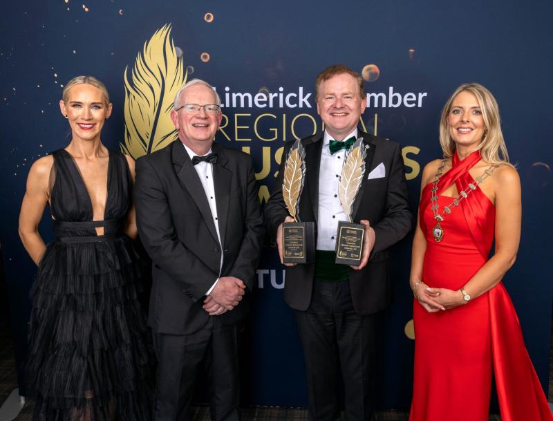 Celebrations as Castletroy firm named Limerick's business of the year