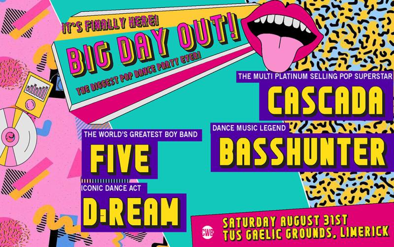 The biggest stars of the 90s & 00s are coming to Limerick and we have six pairs of tickets to giveaway!! 