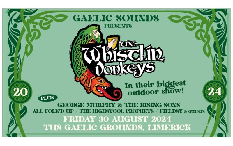 Gaelic Sounds is returning to Limerick and we have 6 pairs of tickets to giveaway!