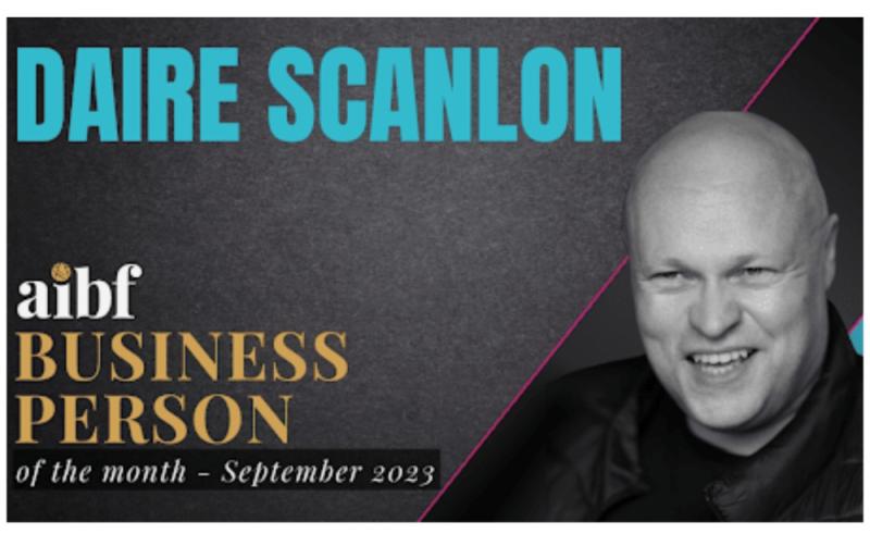 Daire Scanlon of Scanlon’s Limitless Health Pharmacies wins prestigious AIBF Business Person of the Month
