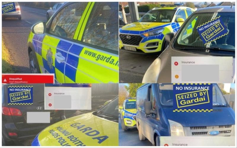 National: Man arrested and four vehicles seized as gardaí crack down on uninsured drivers