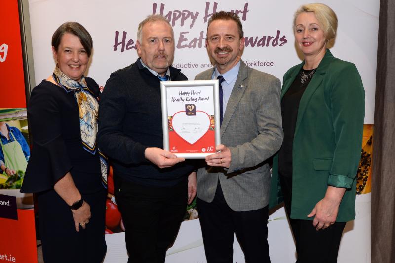 Staff at Limerick hospital awarded for serving a feast of wellness